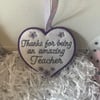 Thank You Heart – Scented Lavender ,  A Gift from the Heart Teacher 