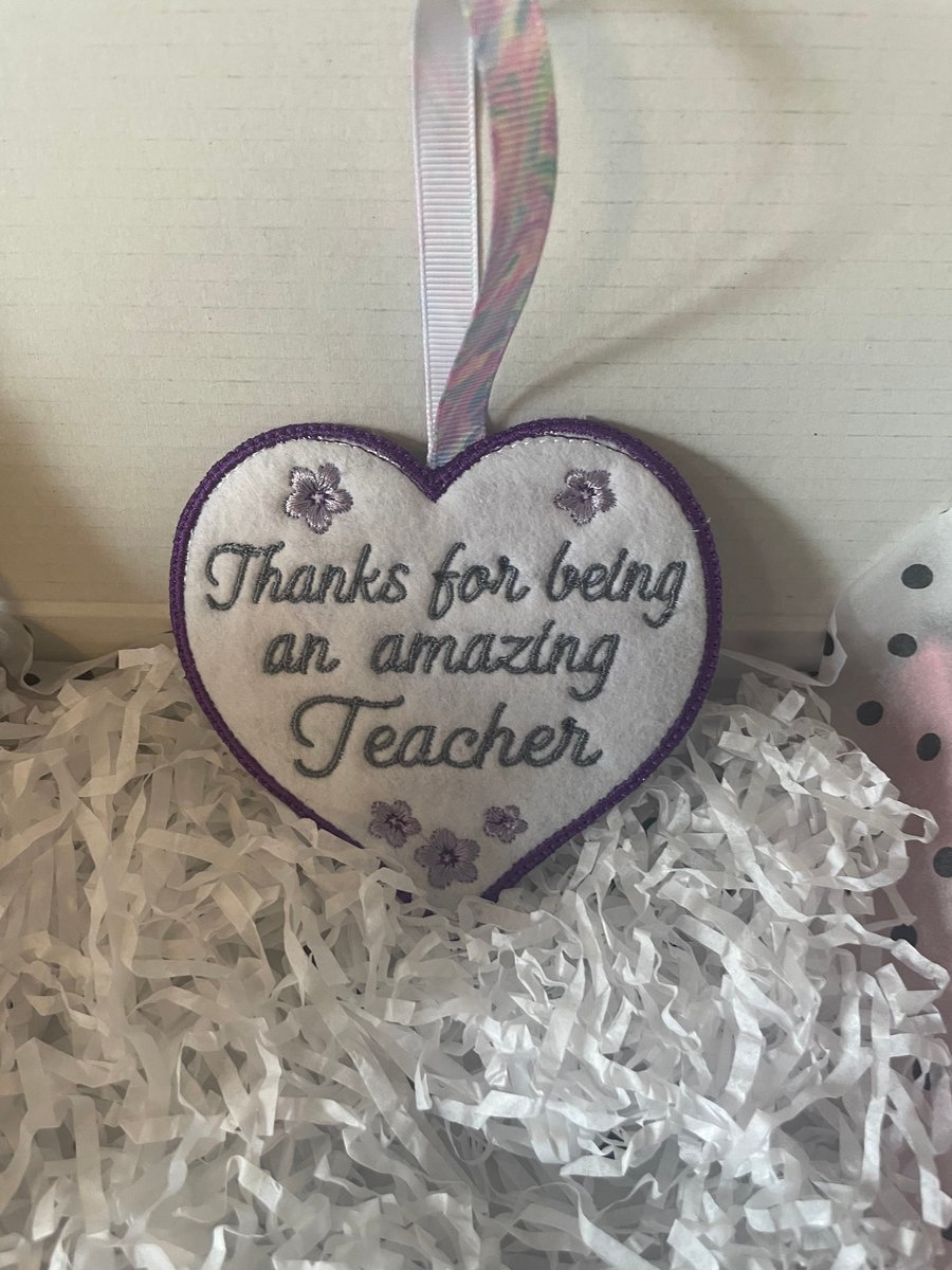 Thank You Heart – Scented Lavender ,  A Gift from the Heart Teacher 