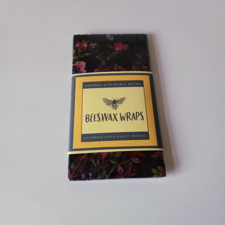Beeswax Wraps Single "Hedgerow"