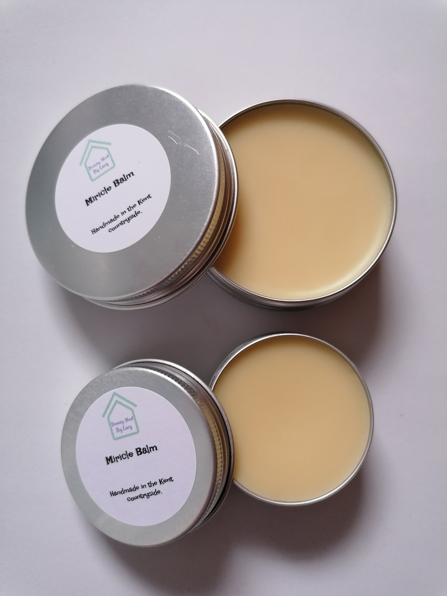 Miracle balm 60ml or 30ml. Skincare, dry skin. 
