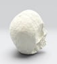 Tiny Stonecast White Skull - Macabre Halloween Decoration Suitable for Painting - Image 6