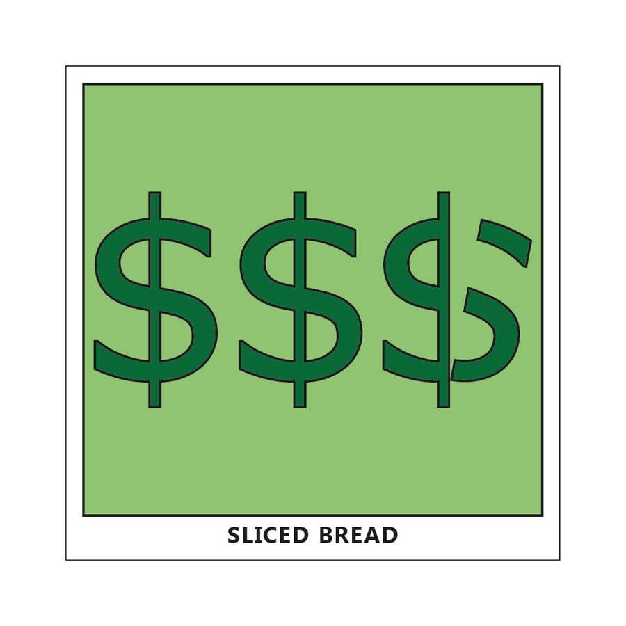 Image of Sliced Bread Postcard