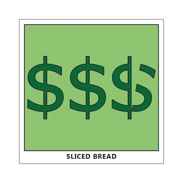 Sliced Bread Postcard