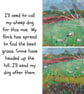 Scottish landscape - sheep grazing - painting - acrylic - letterbox gift - Image 2