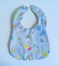 Bib, Newborn bib, patchwork bib, quilted bib, reversible bib, baby gift - Image 6