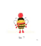 Bee Confused - A5 Giclee print - Image 1