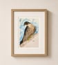 Peregrine falcon - British bird of prey wall art
