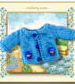 Reserved for Susan - Cornflower Blue Cardigan  - Image 2