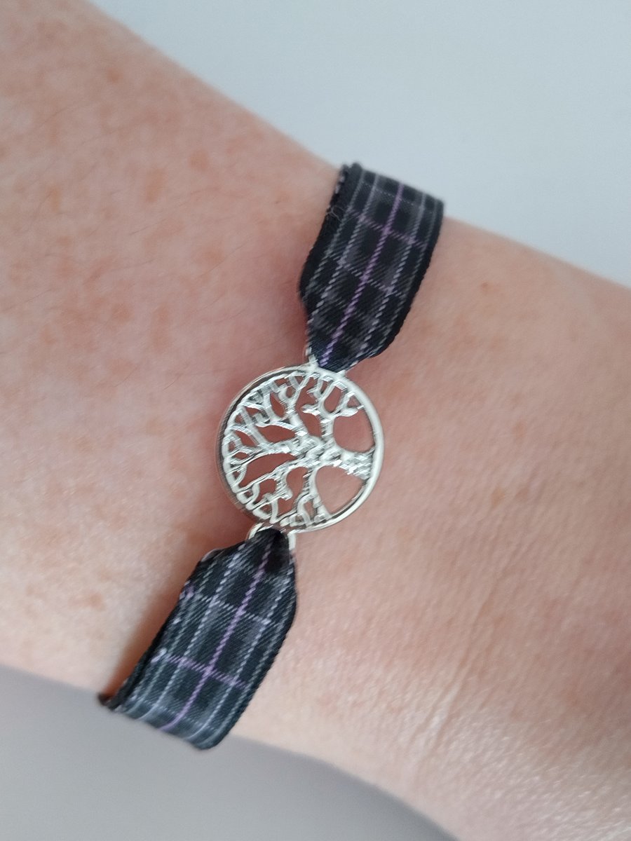 Tree of Life Pride of Scotland tartan Bracelet