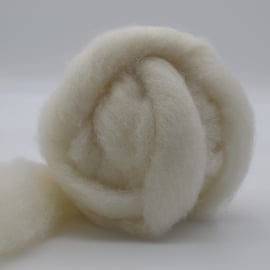 Carded Natural Shetland white