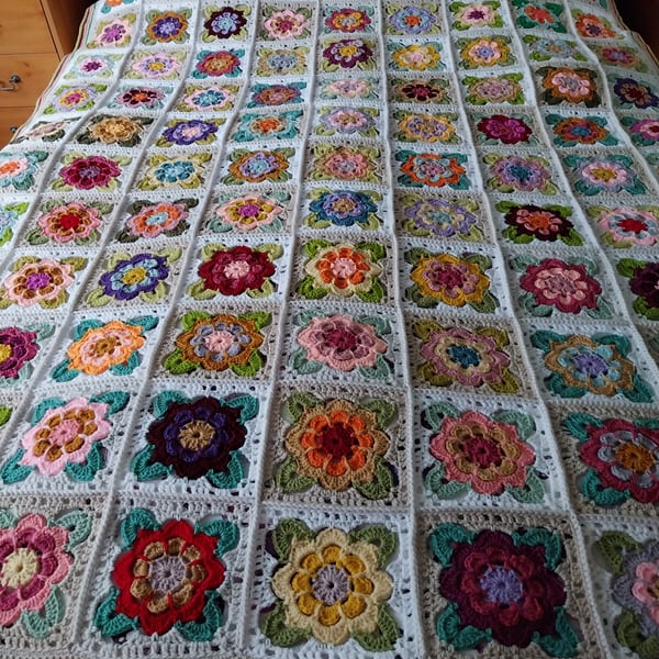 Crochet blanket 