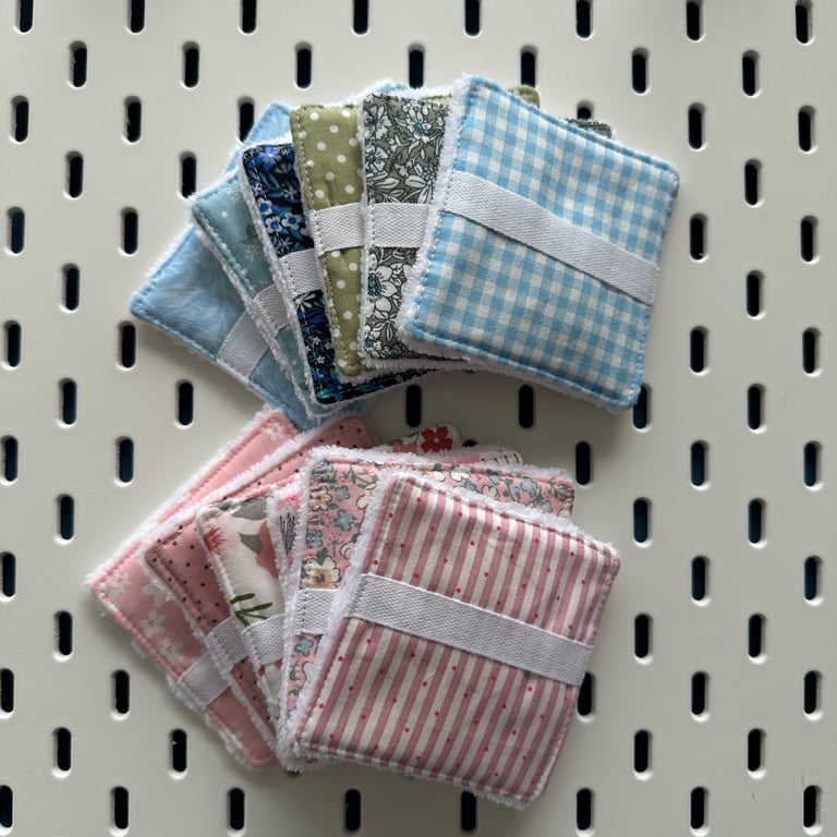 Reusable Make Up Remover Pads with Finger Hold washable Eco Friendly Cleansing 