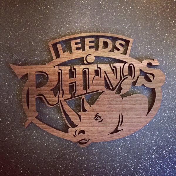 Leeds Rhinos Plaque  
