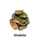 UNAKITE IN BULK, Wholesale Tumbledstone Crystals, Unakite, Bulk, Loose, Stones, 