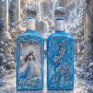 Winter Fairy Decorative Bottle