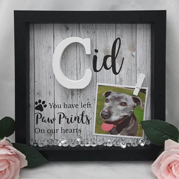 Personalised Pet Loss Frame, Pet Memorial Frame, Pet Loss Gift