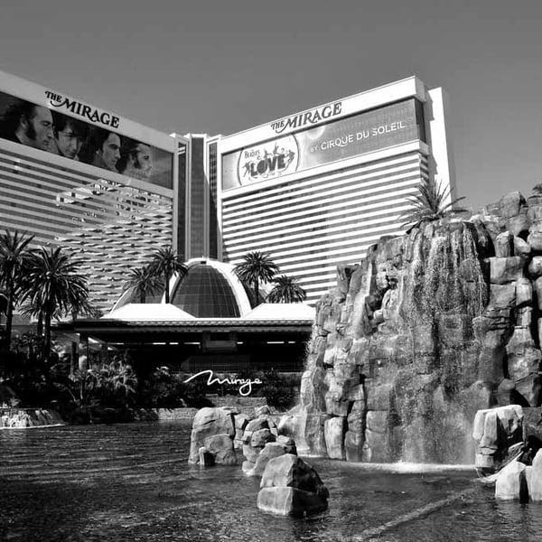 Mirage Hotel Las Vegas United States Of America Photograph Print