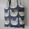 Tote Bag Shopping Bag Scandy Chickens