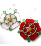 Lancashire Rose Suncatcher Stained Glass  - Image 6