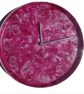 Hand Painted Customised Wall Clock Indoor 25 cm Silent Quartz Clock Gift Idea - Image 3