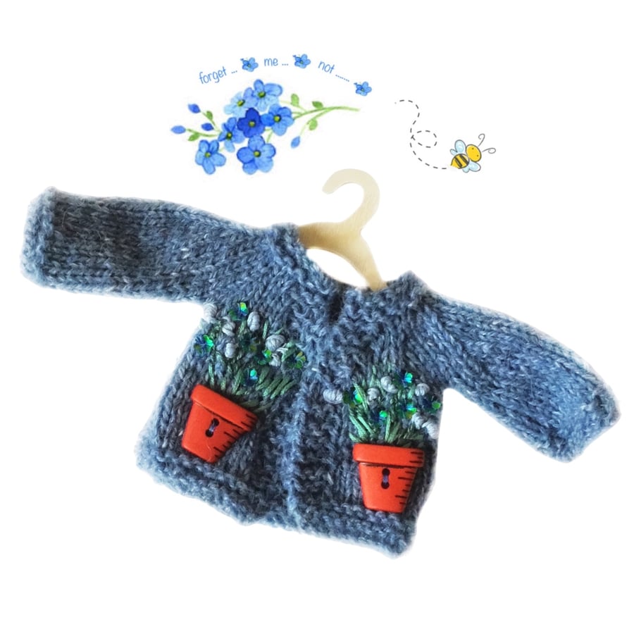 Forget-me-not Cardigan 