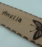 Comb in leather case with name - Image 3