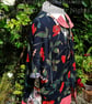 Tropical Parrots Shirt Dress or Summer Jacket in bright colours - Image 8
