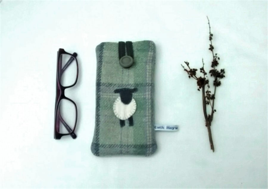 Glasses Case - Sheep Design  