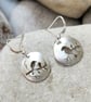Bird earrings in sterling silver - Image 6