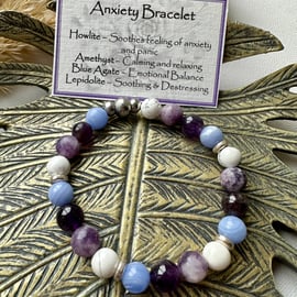 Anxiety Support Gemstone Bracelet