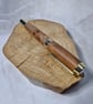 Hand Turned Wooden Ballpoint Pen - Elm Burr - Image 4