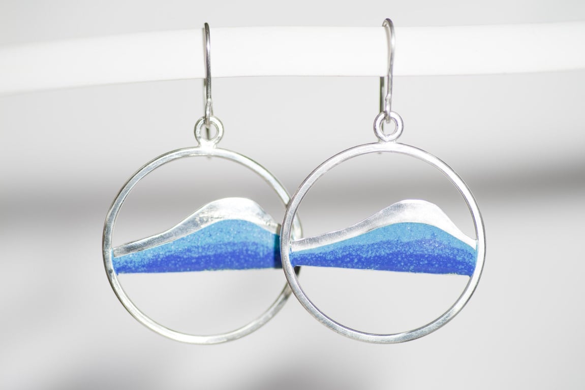 My Wave Earrings Sterling Silver