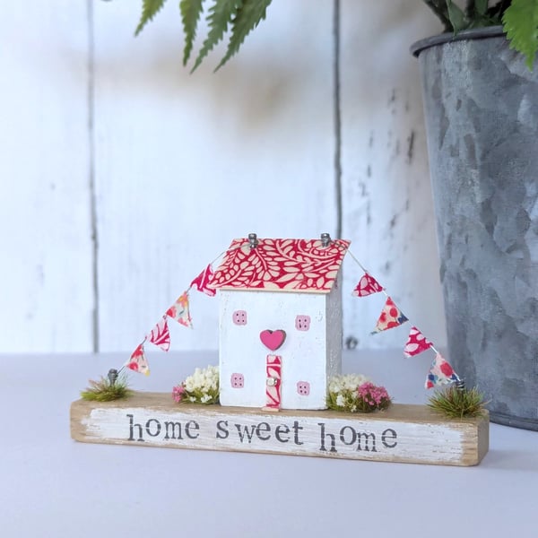 Handmade Oak Country Cottage Home Decor 'Home Sweet Home''
