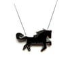 Black Beauty Horse literary Necklace by ellyMental Jewellery