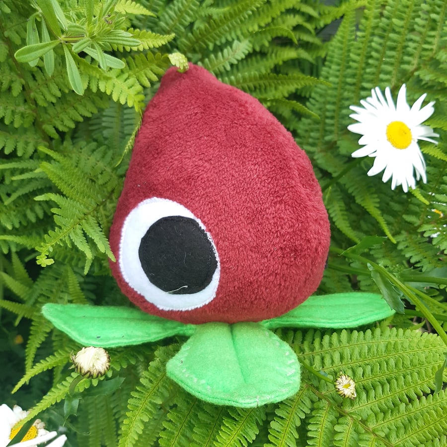 Cute Strawberry in a Bugsnax style!