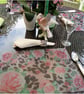 Two Pink Skin Heaven Plastic Placemats - Image 2