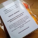 Goldfish Cardboard Loom Beginners Weaving Kit Abstract Art