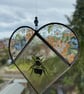 Stained Glass Bee Heart - Image 3