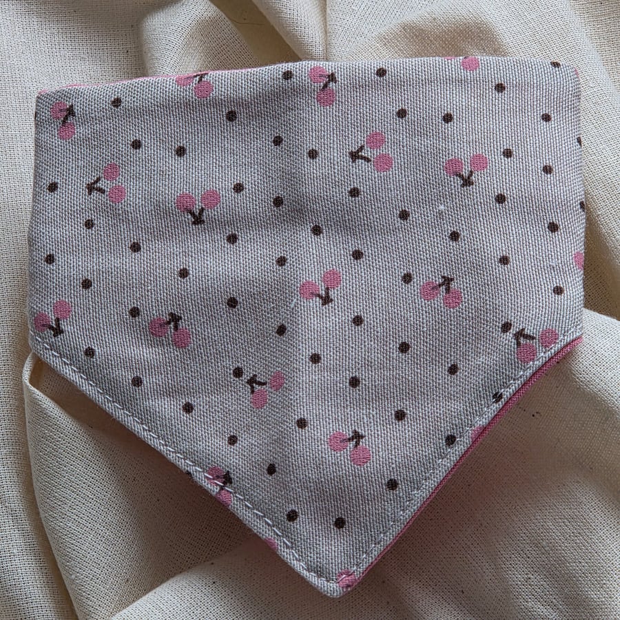 Elasticated slip-on Dog Bandana - Size XS