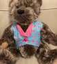 Large Pink Rose Teddy Waistcoat  - Image 1