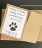 Siamese Cat Card; Personalised, Birthday or Blank. Gift card for cat lovers - Image 5