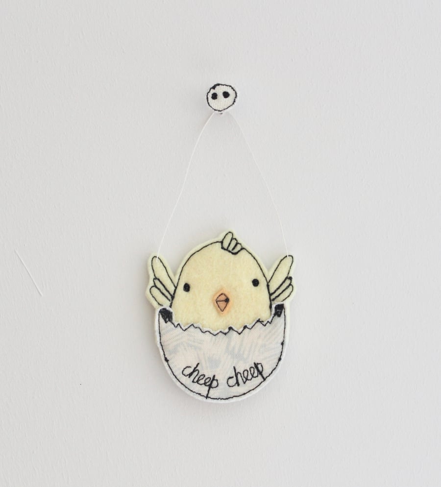 'Cheep Cheep Chick' - Hanging Decoration