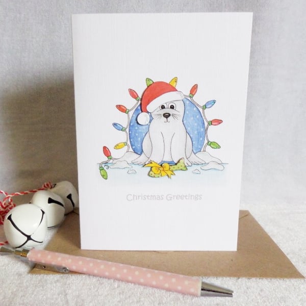 Christmas Seal Card