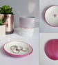 Handmade clay ring dish (trinket bowl), handmade, customised - Image 3