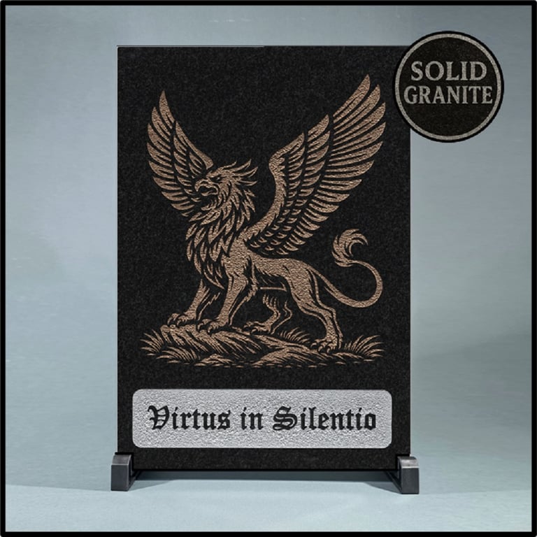 Virtus in Silentio – Mythic Wisdom (Griffin)