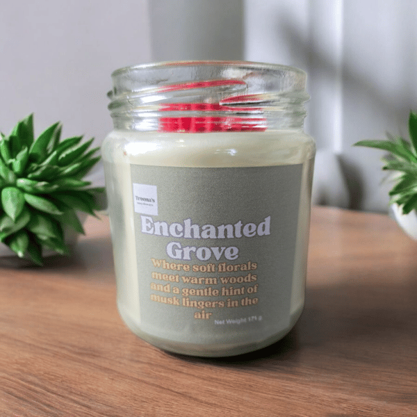 Enchanted Grove Flowertop Candles