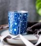 Starry Night Cyanotype Tea light holder  - Image 3