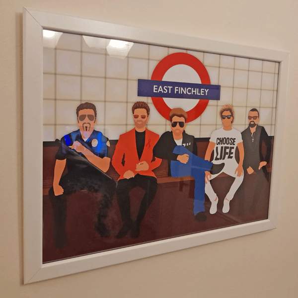 George Michael at East Finchley