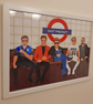 George Michael at East Finchley