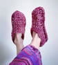 Raspberry Slipper Socks  - Image 5